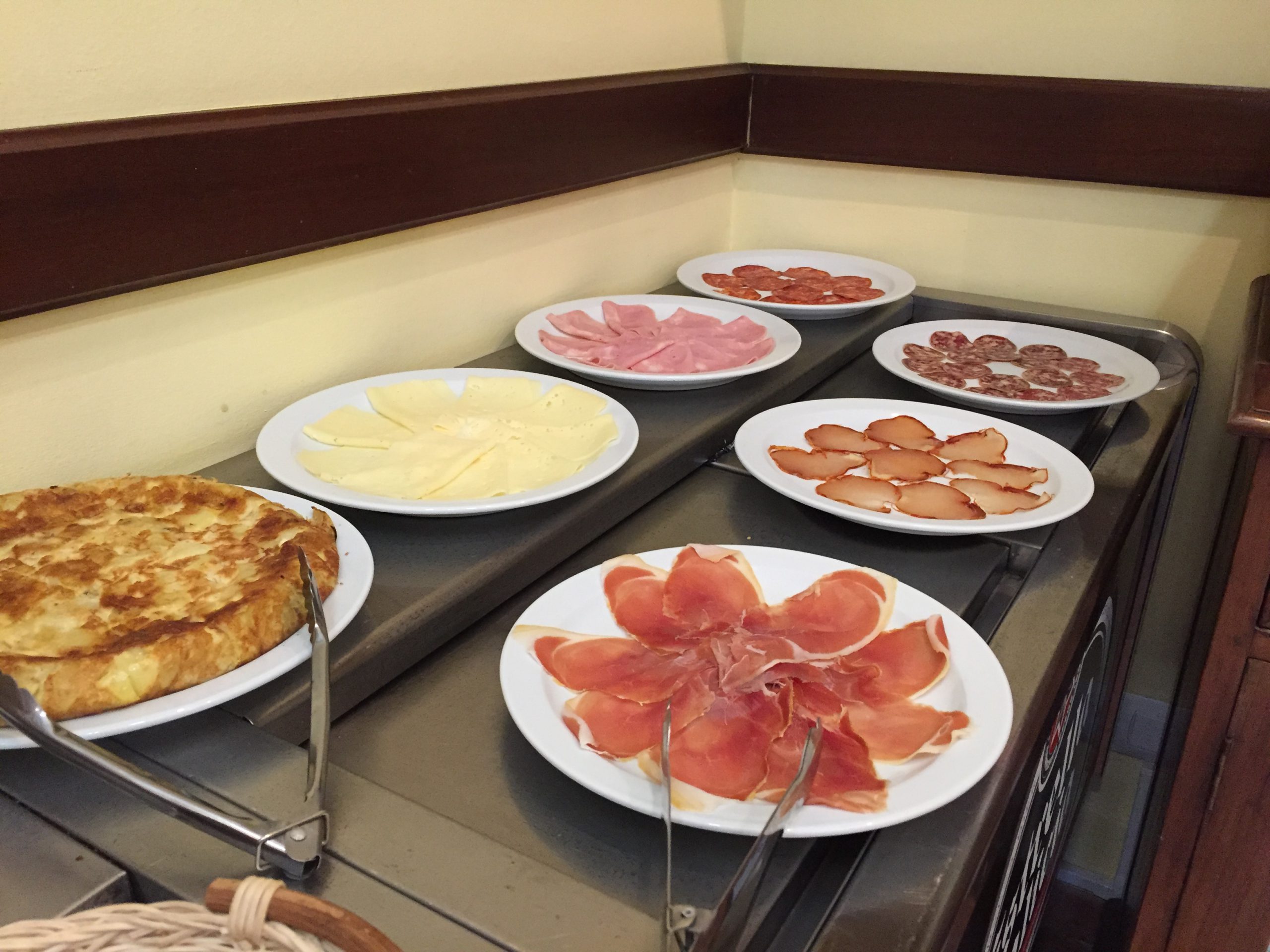 Buffet desayuno